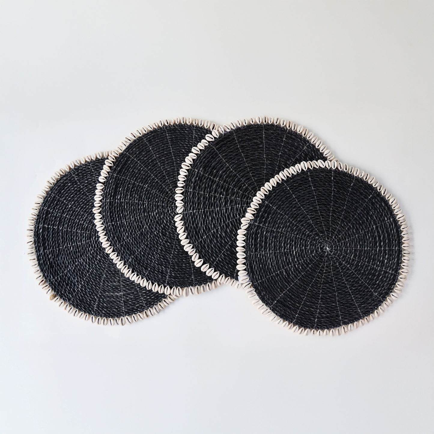 Coastline Shell Rattan Placemat
