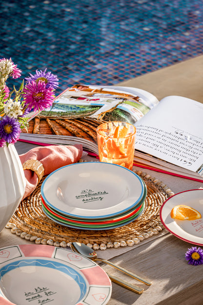 White Shell Hyacinth Placemat
