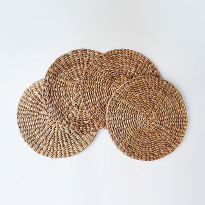 Rustic Seagrass Round Placemat