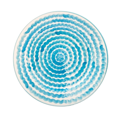 Dinner Plate - Ondas - Ocean Blue S/4