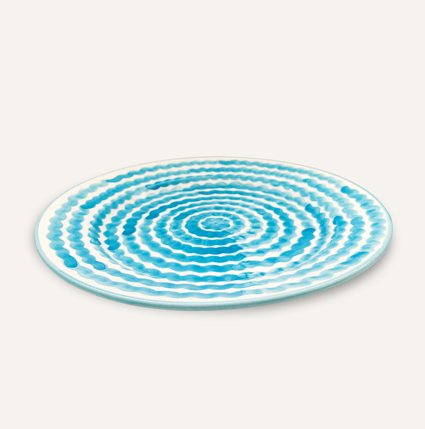 Dinner Plate - Ondas - Ocean Blue S/4