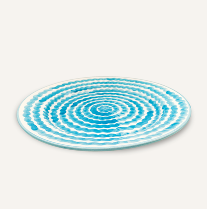 Dinner Plate - Ondas - Ocean Blue S/4