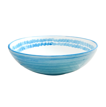 Salad Bowl -Ondas - Ocean Blue