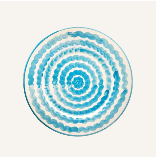 Side Plate - Ondas - Ocean Blue S/4