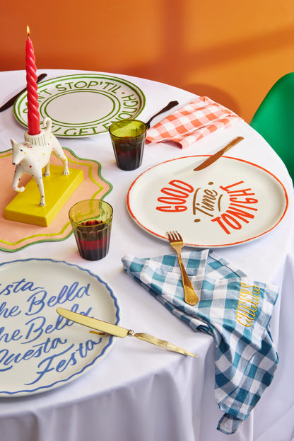 Good Tonight Pizza Plate