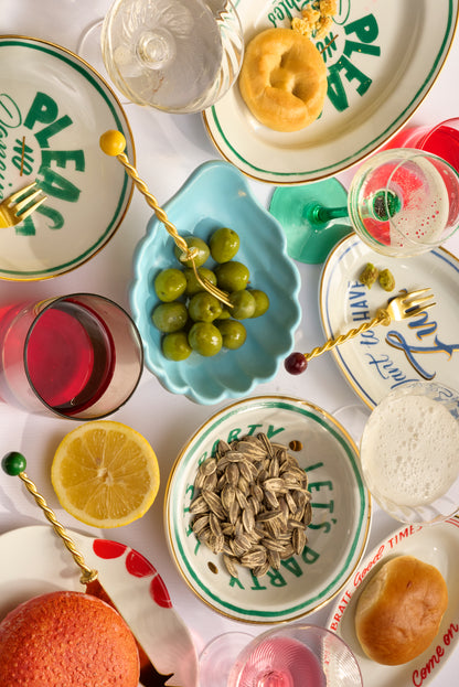 Just Want To Have Fun Oval Dish