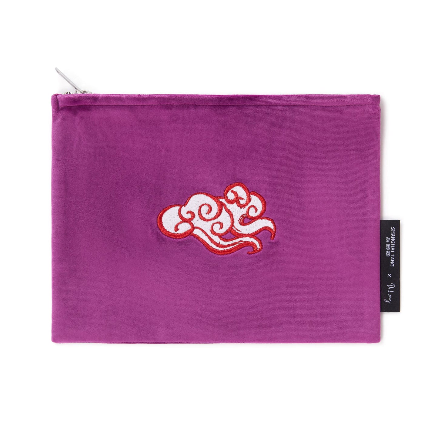 VELVET TOTE AND MINI BAG SET