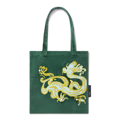 VELVET TOTE AND MINI BAG SET