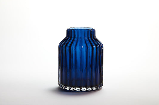 Celia Vase Dark Blue