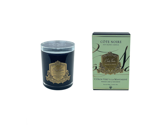 Cote Noire Candles - Gold badging