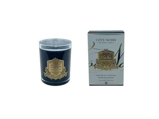 Cote Noire Candles - Gold badging