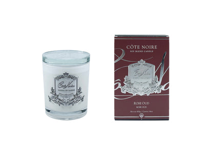 Cote Noire Candles - Silver badging