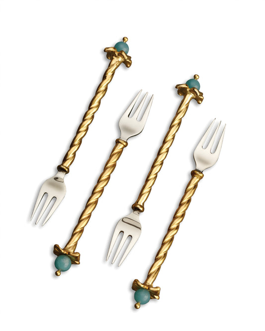 Venise Cocktail Forks (Set of 4)