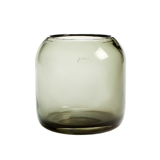 Corina Vase Hurricane Small Black