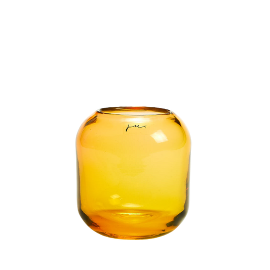 Corina Vase Hurricane Extra Small  Amber