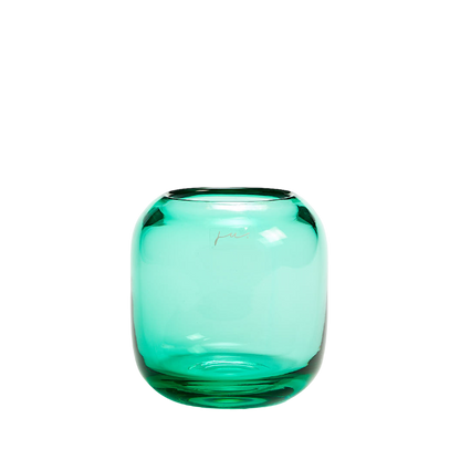 Corina Vase Hurricane Extra Small  Dark Green