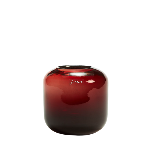 Corina Vase Hurricane Extra Small Red