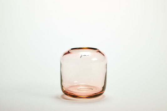 Corina Vase Hurricane Extra Small Rosé