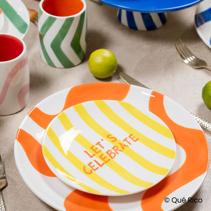 Diego Let’s Celebrate Dessert Plate
