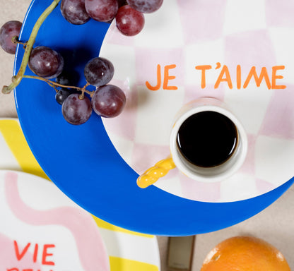 Diego Je T’ aime Dessert Plate