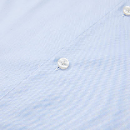 Contrast Colour Mandarin Collar Shirt