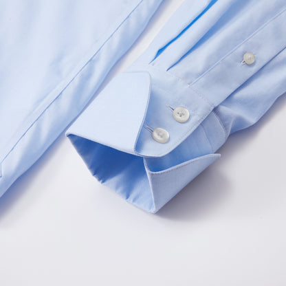 Contrast Colour Mandarin Collar Shirt