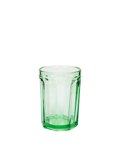 Fish & Fish Large Glasses Green Set of 4