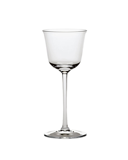 Grace White Wine Glasses Transparent  Set of 4