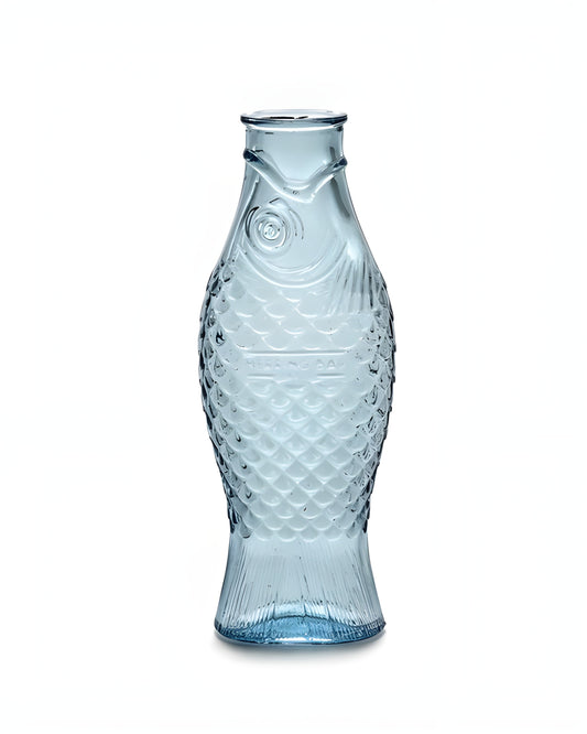 Fish & Fish Carafe Blue