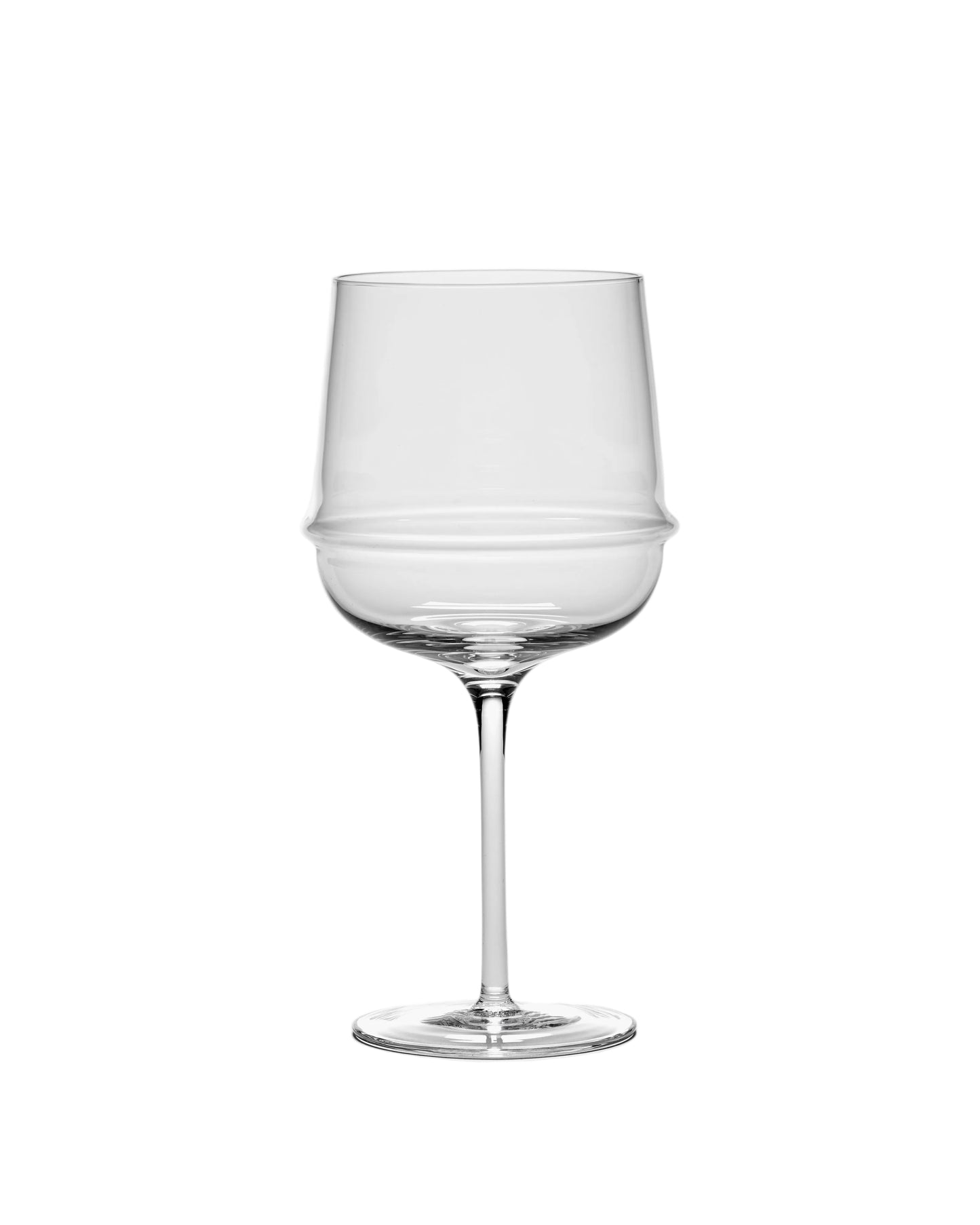 Dune Red Wine Glasses Transparent  Set of 4