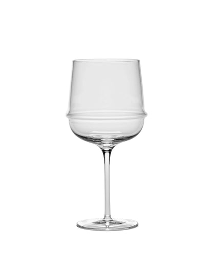 Dune Red Wine Glasses Transparent  Set of 4