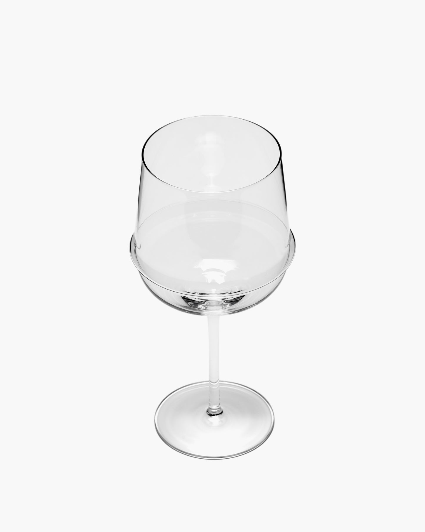 Dune Red Wine Glasses Transparent  Set of 4