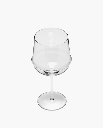 Dune Red Wine Glasses Transparent  Set of 4
