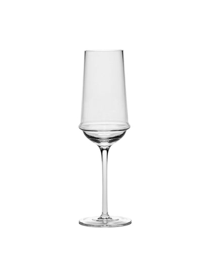 Dune Champagne Glasses Transparent Set of 4