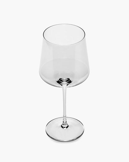 Nido Red Wine Glasses Transparent  Set of 4
