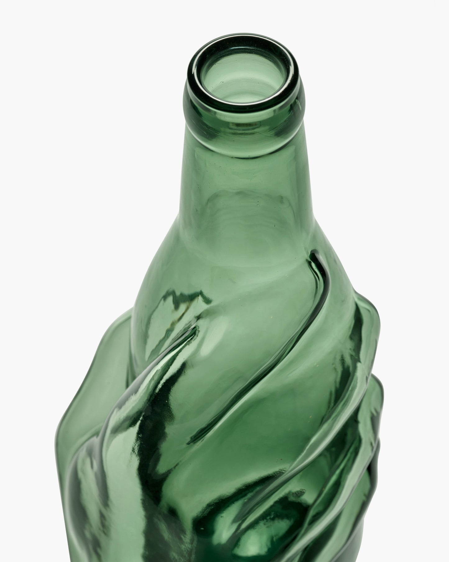 Les Objets Mouleversants Carafe Edward Emerald Green