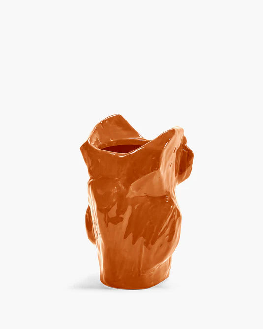 Owl Vase Orange
