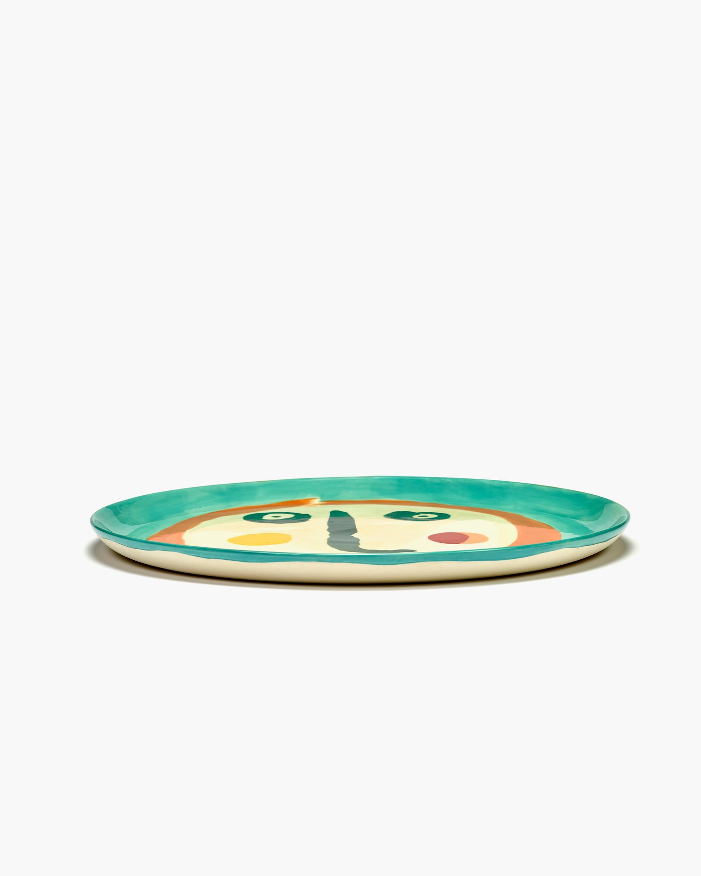 Feast Serving Plate With Face 2