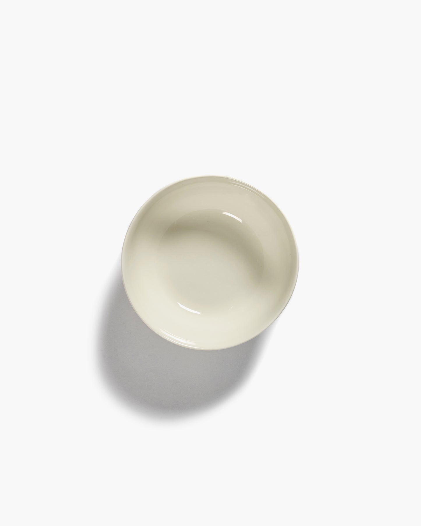 Feast  Bowls ,White Swirl Blue Stripes Set of 4