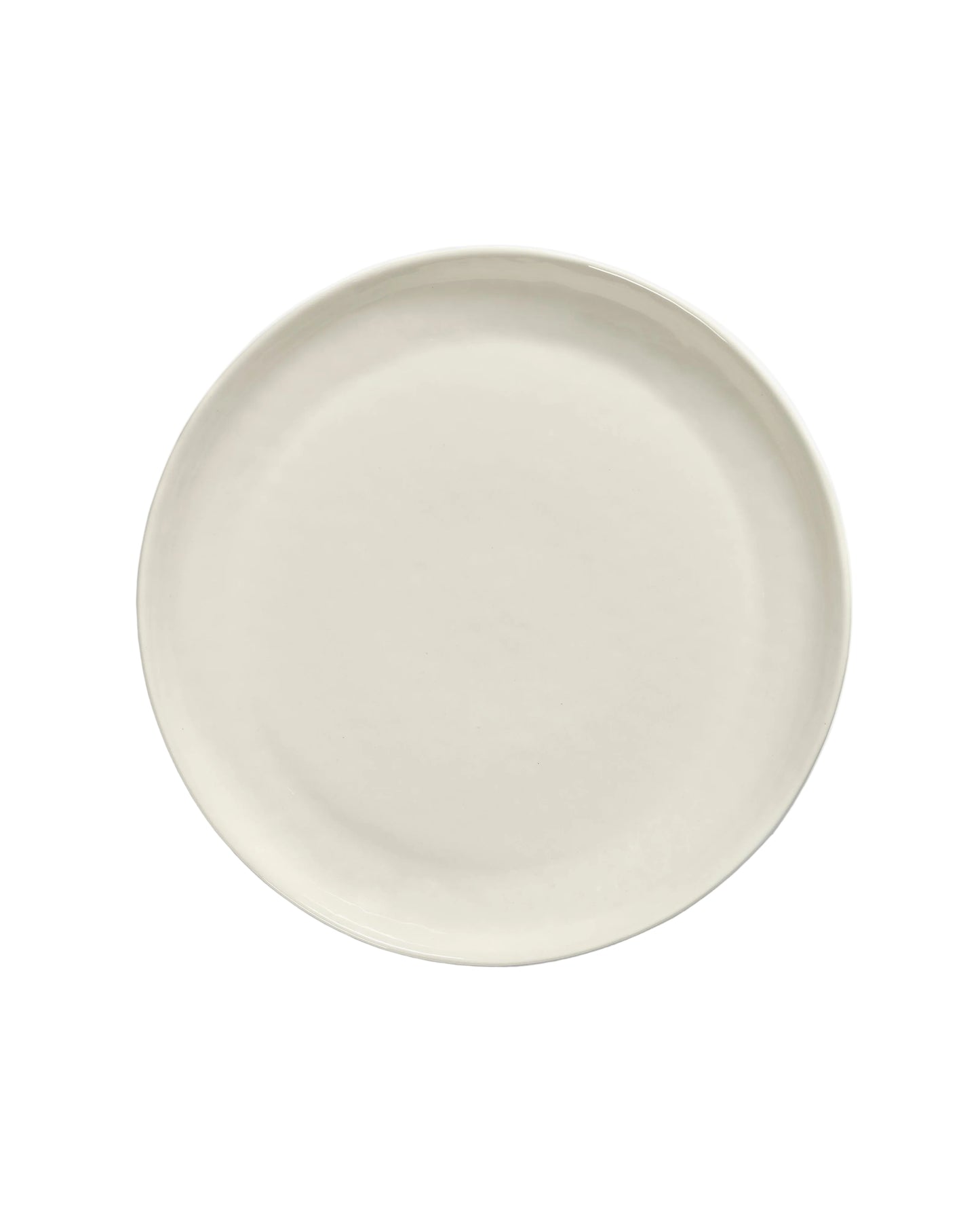 Feast Serving Plate, White  Blue Stripes - Small