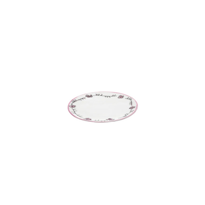Dark Viola Bread Plates Set of 2