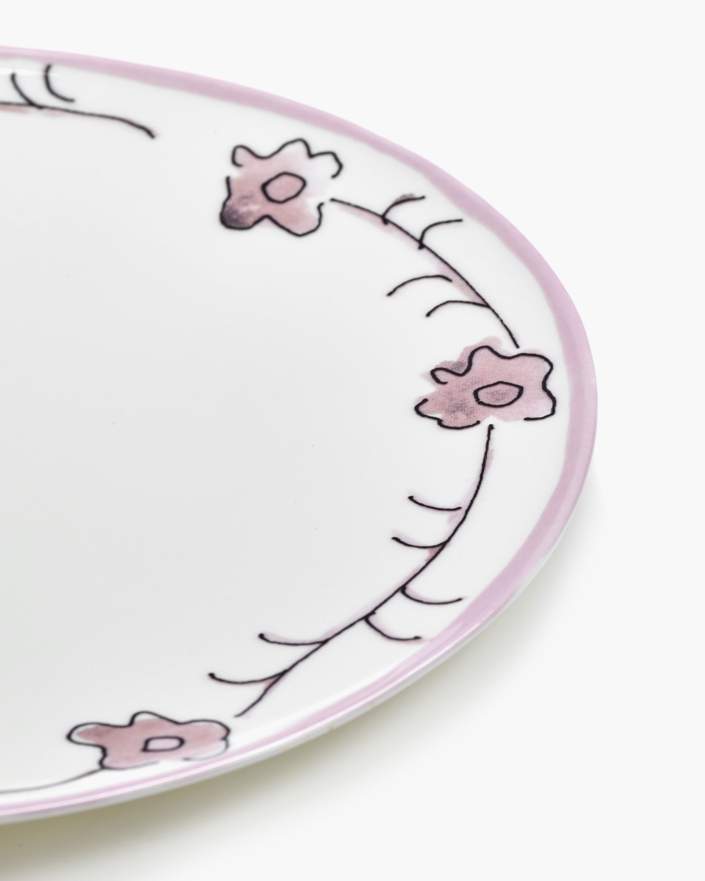 Dark Viola Starter Plates  Set of 2