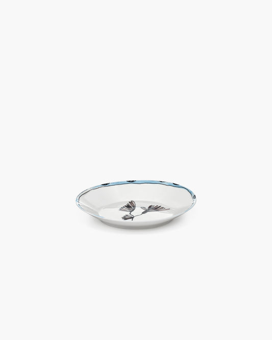 Camelia Aubergine Deep Plates  Set of 2
