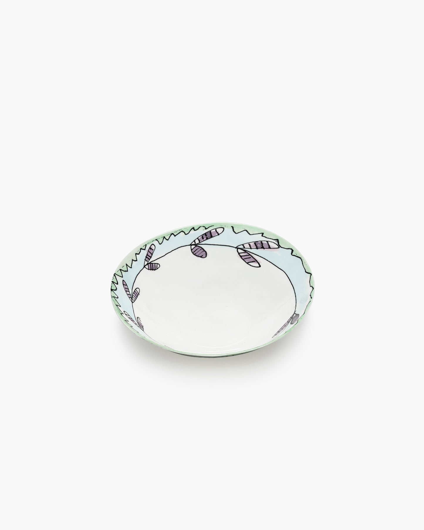 Blossom Milk Low Bowls Set of 2