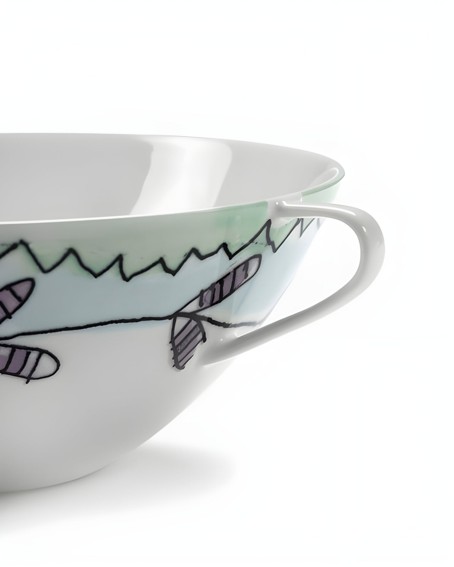 Blossom Milk Soup Bowls Set of 2