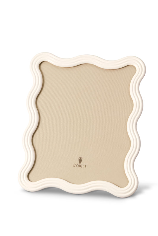 Ripple Frame - White Enamel - 8x10