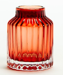 Celia Vase Red