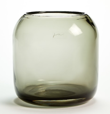 Corina Vase Hurricane Small Black