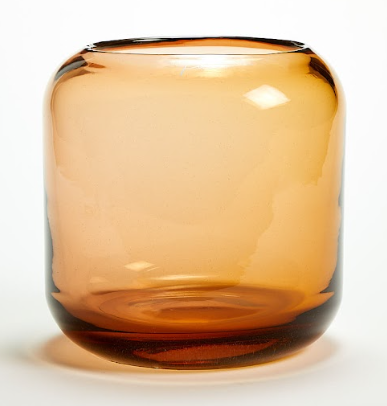 Corina Vase Hurricane Small Bronze