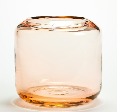 Corina Vase Hurricane Small Rosé